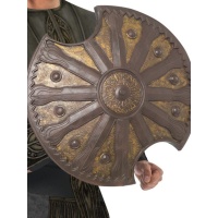 Bouclier de guerrier de l'Antiquité de luxe - 47,5 cm