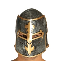 Casque de chevalier médiéval - 60 cm