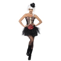 Costume de danseuse burlesque sanglante pour femmes