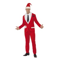 Costume élégant de Père Noël pour homme