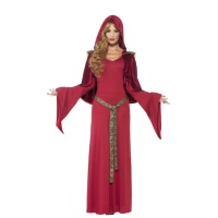 Costume de prêtresse rouge pour femmes