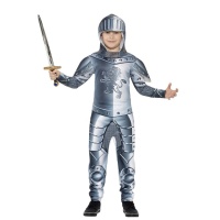 Costume de chevalier médiéval avec armure pour enfants