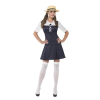 Costume d'écolière scout pour femme