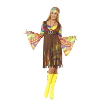 Costume de hippie des années 60 pour femmes