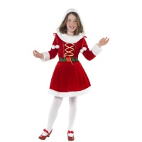 Costume de père Noël gui pour filles