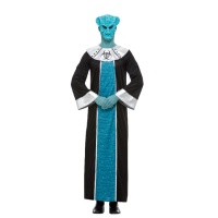 Costume d'Alien bleu pour hommes