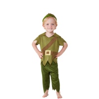 Costume de bébé aventurier vert