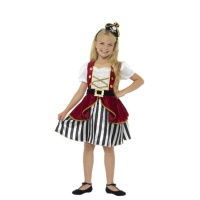 Costume de pirate de luxe pour filles