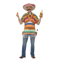 Costume mexicain Tequila Cantina pour hommes