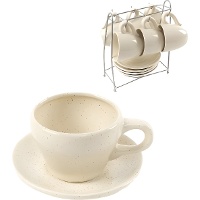 Tasse de 100 ml de café crème - 6 services