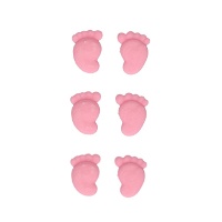 Figurines en sucre de pieds - FunCakes - 16 unités