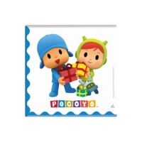 Serviettes de table Pocoyo 16,5 x 16,5 cm - 20 unités