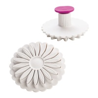 Emporte-pièce de gerbera avec éjecteur 10,5 cm - Decora