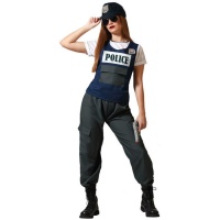Costume de policier urbain décontracté pour femmes