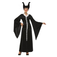 Costume de fée maléfique avec cornes pour femmes