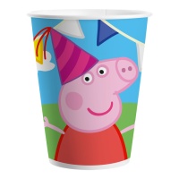 Tasses de fête Peppa pig 200 ml - 8 pcs.