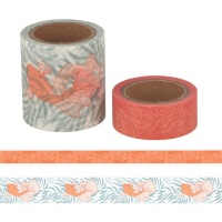 washi tape poisson orange - 5 m