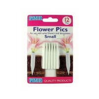 Brochettes de petites fleurs - PME - 12 pcs.