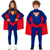 Costume de super-héros pour enfants avec cape