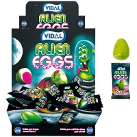 Chewing-gums Alien Eggs en forme d'oeufs, 1 kg - Vidal