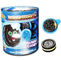 Gomme à mâcher Blackie Cookie de 10 g - 30 unités