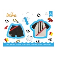 Emporte-pièces football - Decora - 2 pcs.