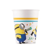 Gobelets Minions 200 ml - 8 unités