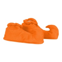Chaussures de lutin orange pour enfants