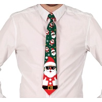 Cravate de Noël amusante du père Noël