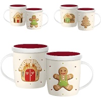 Tasse de 350 ml Sweet Christmas avec filtre pour thé - 1 unité