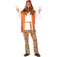 Costume de hippie des années 70 pour adultes