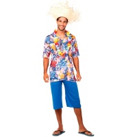 Costume Hawaïen Tropical pour hommes