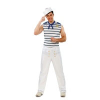 Costume de marin rétro pour hommes