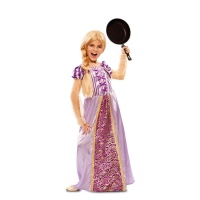 Costume de princesse violet pour filles