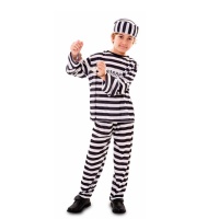 Costume de prisonnier classique pour enfants