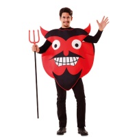 Costume d'émoticône du diable pour adultes