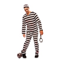 Costume de prisonnier zombie pour homme