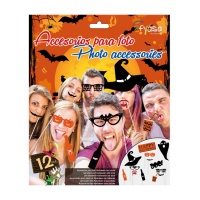 Kit de photocall Happy Halloween - 12 unités
