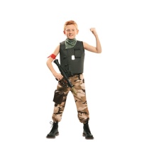 Costume de soldat de combat pour enfants