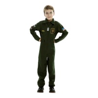 Costume de pilote de chasse de l'armée de l'air pour enfants