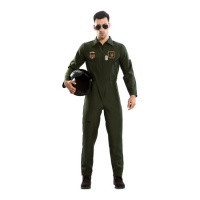 Costume de pilote de chasse de l'armée de l'air pour adultes