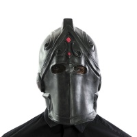 Masque en latex du Guerrier Noir dansant