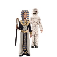 Costume d'égyptien et de momie pour enfants