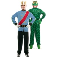 Costume de grenouille et de prince pour adultes