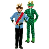 Costume de grenouille et de prince pour garçon