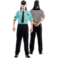 Costume de policier et de voleur pour adultes