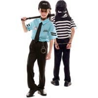 Costume de policier et de voleur pour enfants