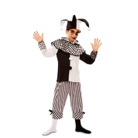 Costume d'arlequin bouffon pour enfants