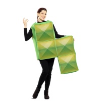 Costume Tetris vert pour adultes
