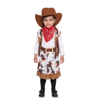 Costume de cow-boy occidental pour bébé fille